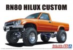 Aoshima 05802 - 1/24 RN80 Hilux Long Bed Lifting Up 1995 Tuned Car No.65