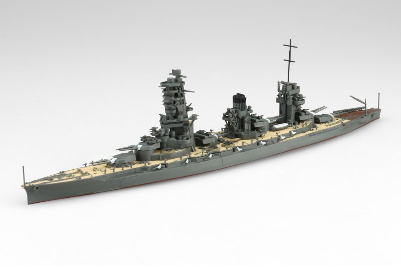 Aoshima 1/700 Scale Waterline Model Kit WWII IJN Fuso Class