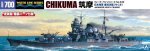 Aoshima 06967 - 1/700 Japanese Navy Heavy Cruiser Chikuma WL332