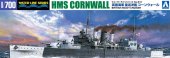 Aoshima 05674 - 1/700 HMS Cornwall British Heavy Cruiser Water Line No.810