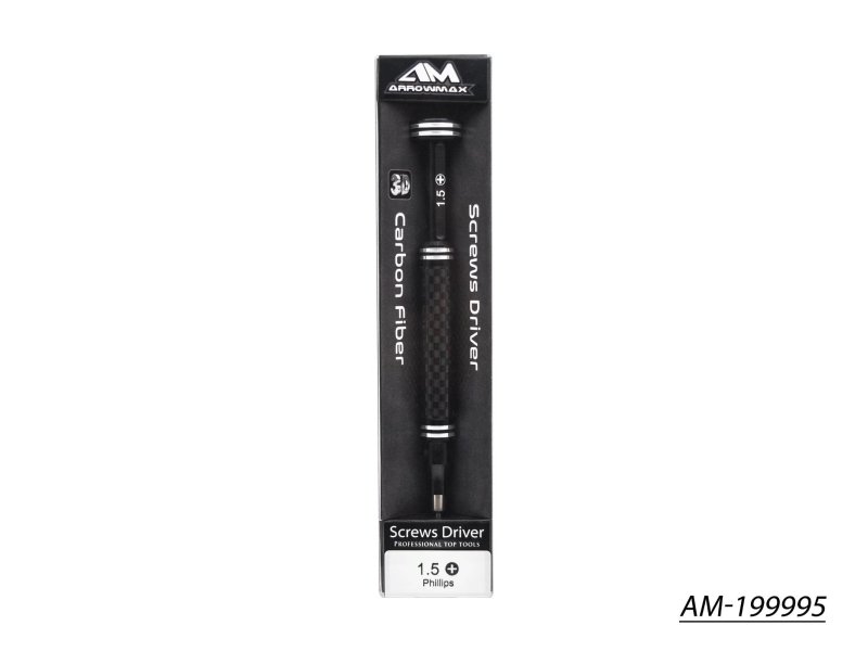 Arrowmax AM Carbon Screwdriver 3D Tip1.5 Phillips AM-199995
