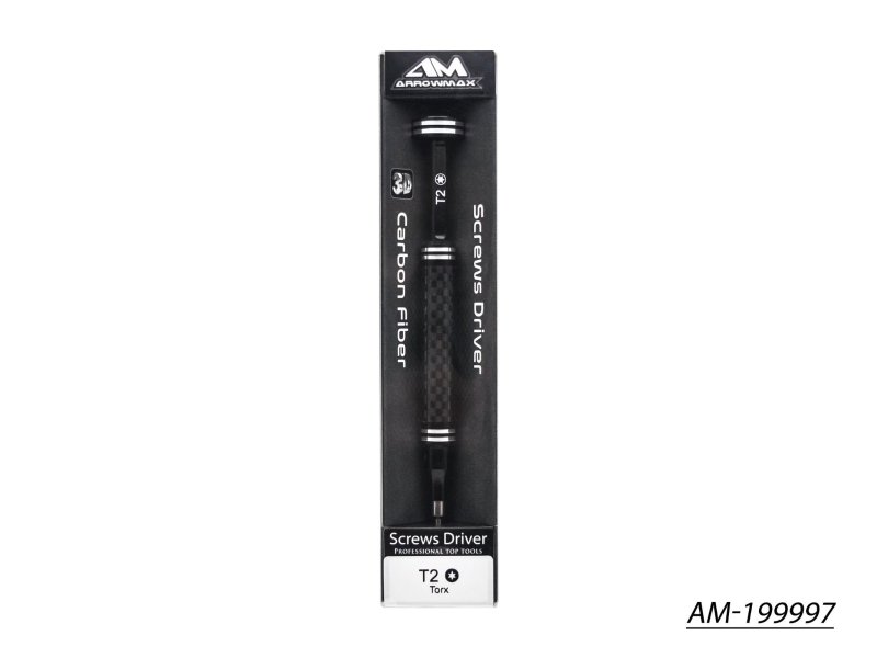 Arrowmax AM Carbon Screwdriver 3D Tip T2 Torx AM-199997