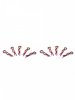 Arrowmax AM-103106 Small Body Clip 1/10 - Metallic Red (10)