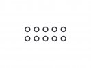 Arrowmax AM-020048 Aluminium Shims 3 x 5 x 0.5 Black (10)