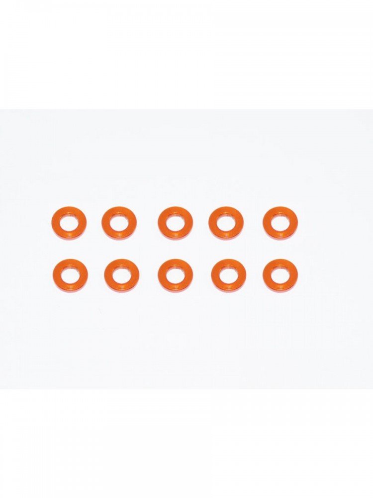 Arrowmax AM-020053 Aluminium Shims 3X6X1-Orange (10)