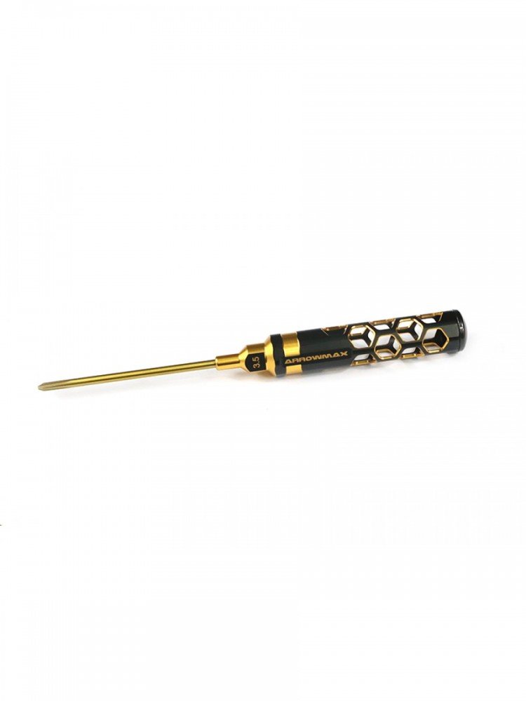 Arrowmax AM-440136-BG Phillips Screwdriver 3.5 X 100mm Black Golden