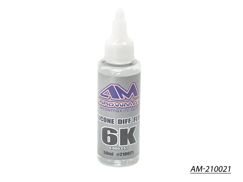Arrowmax Silicone Diff Fluid 59ml 6.000cst