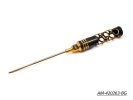 Arrowmax Ball Driver Hex Wrench .063 (1/16) X 120mm Black Golden AM-420263-BG Arrowmax Ball Driver Hex Wrench .063 (1/16) X 120mm Black Golden AM-420263-BG
