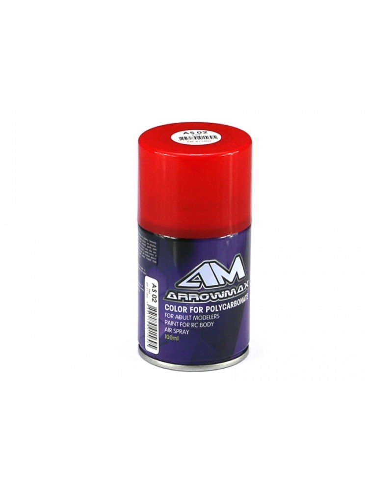 Arrowmax AM-211002 AM 100ml Paintsprays, AS02 Red