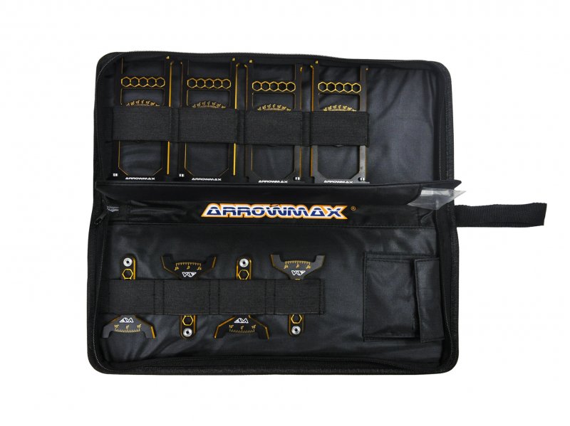 Arrowmax AM-171042-LE Set-Up System For 1/8 Off-Road & Truggy Cars With Bag Limited Edition