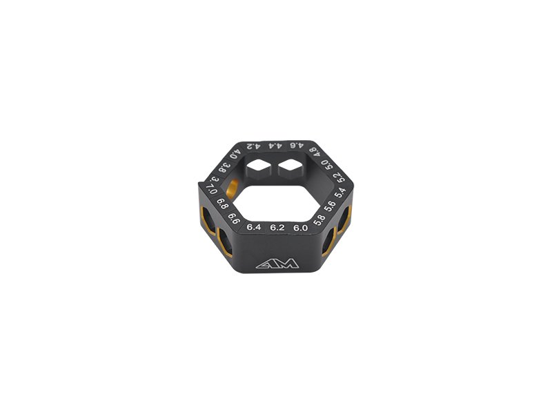 Arrowmax AM-171101 AM Droop Gauge 3.6-7.0MM (0.2MM) Black Golden