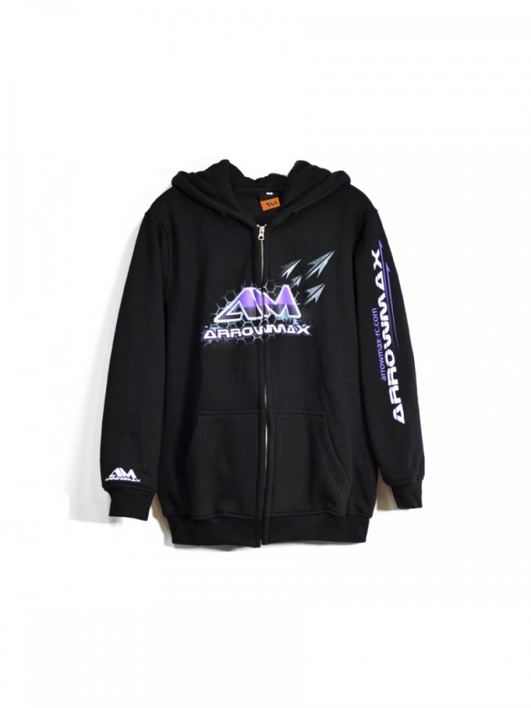 Arrowmax AM-140315 Arrowmax Sweater Hooded - Black (XXL)