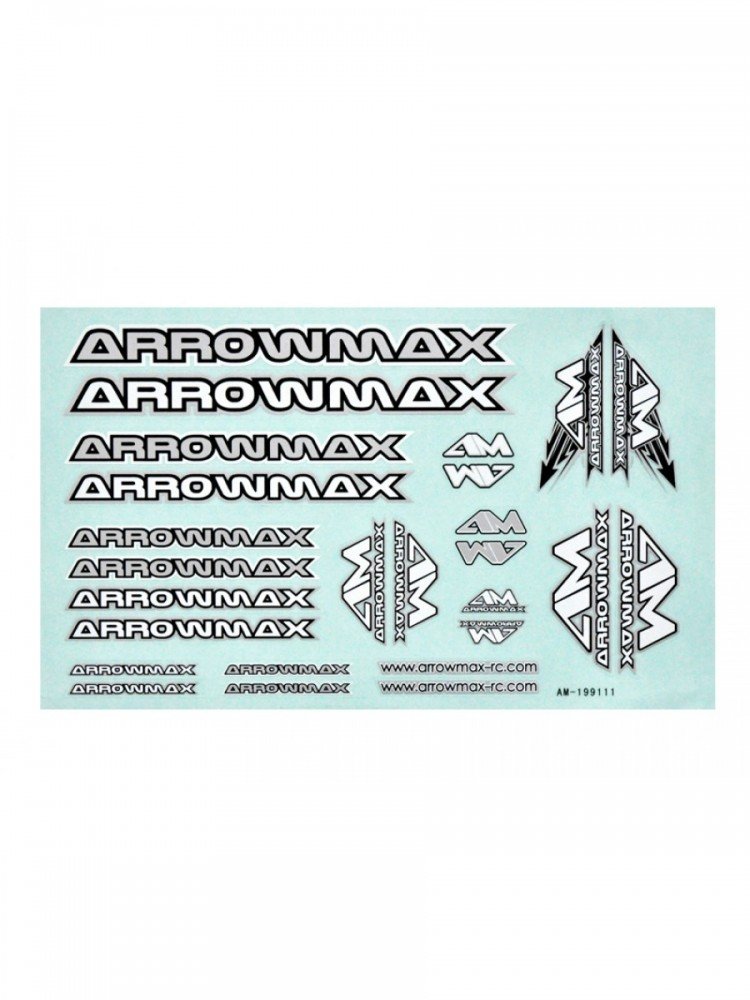 Arrowmax AM-199111 AM Decal ( 14 x 21 cm) Silver