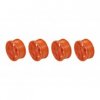 Arrowmax AM-042818 1/10 TC 5 Spoke Split Rims +3MM Offset Orange (4)