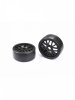 Arrowmax AM-042705 1/8 GT Tire Medium Glued Black (2)