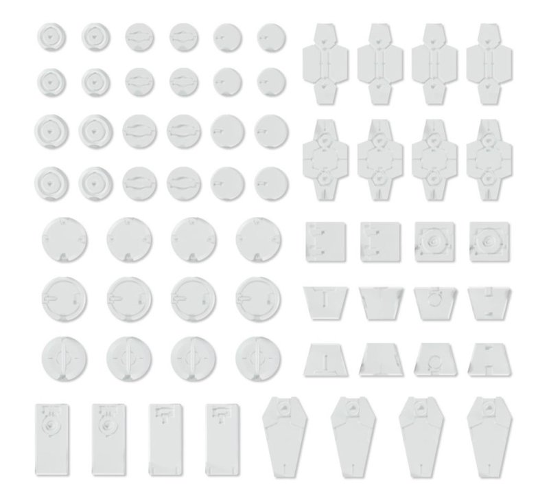 Bandai 1/144 30MM Customize Material (Decoration Parts 1)White