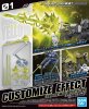 Bandai 5060254 - Customize Effect (Gunfire Image Ver.) Yellow for 1/144