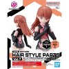 Bandai 5064219-RE - 30MS Option Hair Style Parts Vol.7 Type Straight Hair 1 (Red 2)