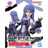 Bandai 5065462-PU - 30MS Option Hair Style Parts Vol.8 Type Straight Hair 3 (Purple 1)