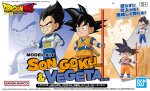 Bandai 5068386 - Dragon Ball Daima Model Kit Son Goku (Mini) & Vetega (Mini)