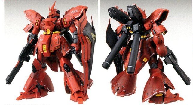 Bandai Mg 1 100 Msn 04 Sazabi Ver Ka