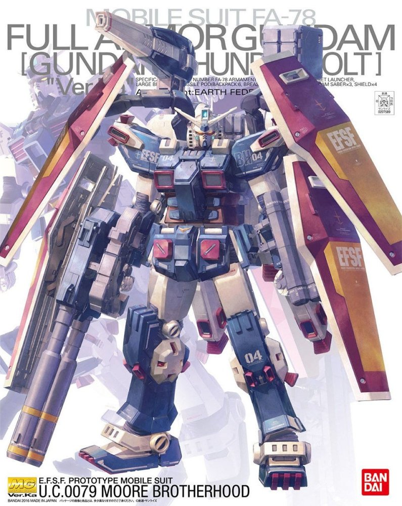 Bandai 5063049 - MG 1/100 Full Armor Gundam Ver.Ka (Gundam Thunderbolt)