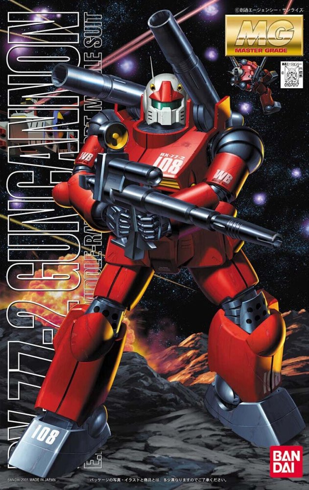 Bandai 5063570 - MG 1/100 RX-77-2 Guncannon