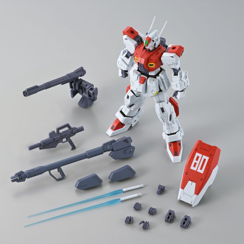 BANDAI - MG 1/100 F80 ガンレイド プレミアムバンダイ限定 [5068608] BANDAI SPIRITS バンダイスピリッツ プラモデル【中古】 Bandai 5068608 MG 1/100 F80 Gunraid Model Kit
