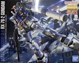 RX-78-2 Gundam MG 1/100 Ver.3.0 Model Kit Bandai 5061610
