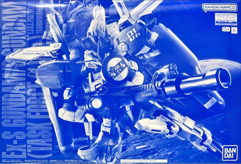 Bandai 5061329 - MG 1/100 Ex-S Gundam / S Gundam (Task Force Alpha Ver.)