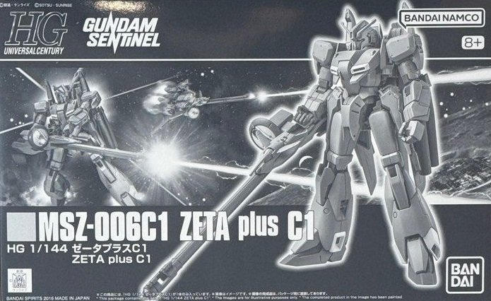 Bandai 5060240 - HG 1/144 Zeta Plus C MSZ-006C1