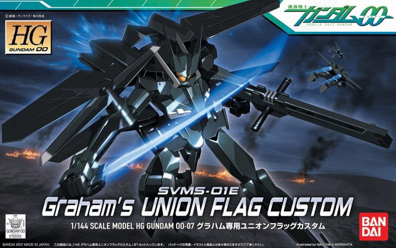 Bandai 5060640 - 1/144 HG Union Flag (GRAHAM CUSTOM)