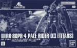 Bandai 5061936 - HG 1/144 RX-80PR-4 Pale Rider DII (Titans)
