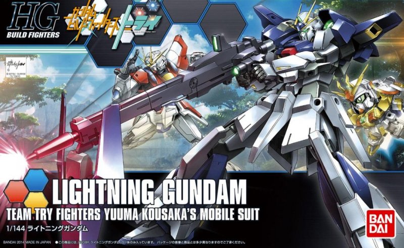 Bandai 5055433 - 1/144 HGBF 020 Lightning Gundam