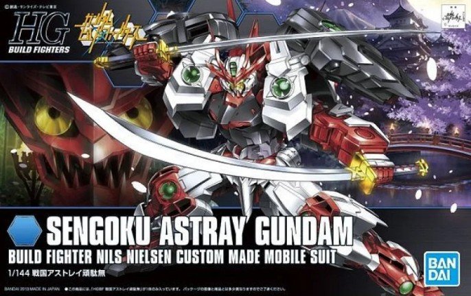 Bandai 5057719 - HGBF 1/144 Sengoku Astray Gundam No. 007