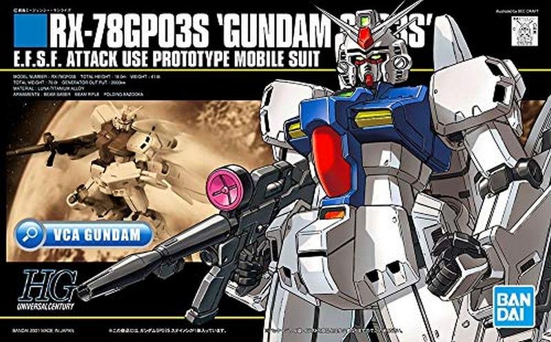 Bandai 5060967 - HGUC 1/144 RX-78GP03S Gundam #25