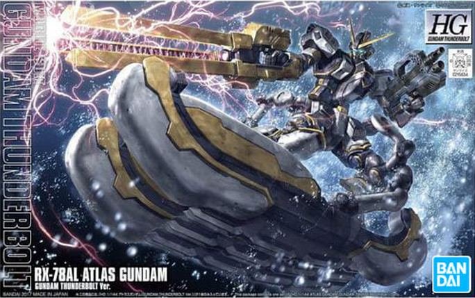 Bandai 5063139 - HG 1/144 RX-78AL Atlas Gundam Thunderbolt Ver.