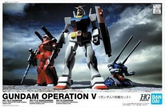 Bandai 5060404 - HGUC 1/144 Gundam Operation V Set