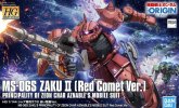 Bandai 5057656 - HG 1/144 MS-06S Zaku II (Red Comet Ver.) Principality OF Zeon Char AZNABLE\'S Mobile Suits Gundam The Origin 024