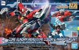 Bandai 5058301 - HGBD:R 08 1/144 Core Gundam (Real Type Color) & Marsfour Unit