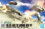 Bandai 5062835 - HGUC 1/144 MS-06 Zaku The Ground War Set Universal Century 0079 One Year War