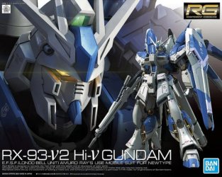 Bandai 5061915 - RG 1/144 RX-93-v2 Hi-Nu Gundam Model Kit