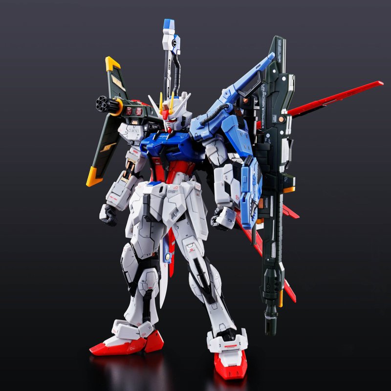 Bandai 1/144 RG Perfect Strike Gundam GAT-X105+AQM/E-YM1 Mobile