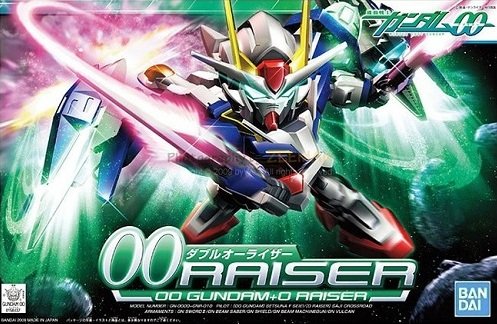 Bandai 5057596 - BB-322 OO Raiser (OO Gundam + O Raiser)