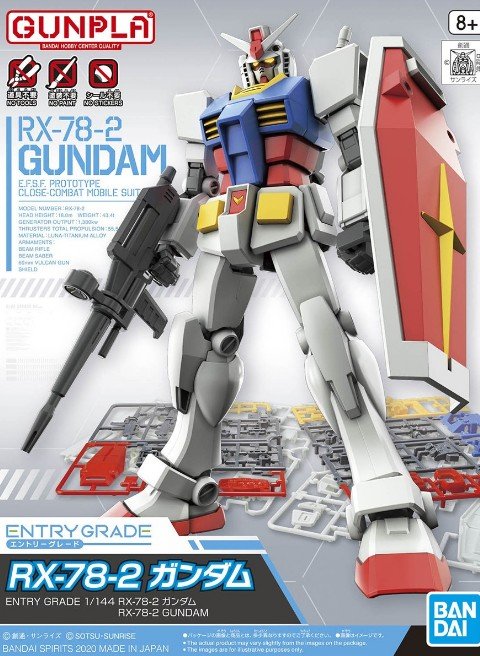 Bandai 5057956 - 1/144 EG RX-78-2 Gundam