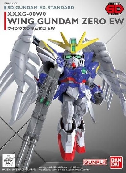 Bandai 5065618 - SD Gundam EX-STANDARD 004 Wing Gundam Zero EW