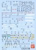 Bandai 5057526 - Gundam Decal 101 For RG MSZ-006 Zeta Gundam