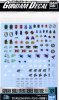 Bandai 5061988 - Gundam Build Divers Series Multiuse 1 Gundam Decal No.124