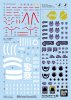Bandai 5068691 - Gundam Decal 139 For Mobile Suit Gundam Gquuuuuux Multiuse 1