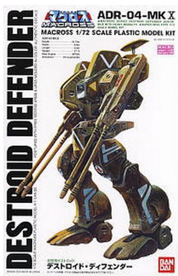 Bandai #B-166789 - 1/72 Macross ADR-04 MkX Destroid Defender (Plastic Model)